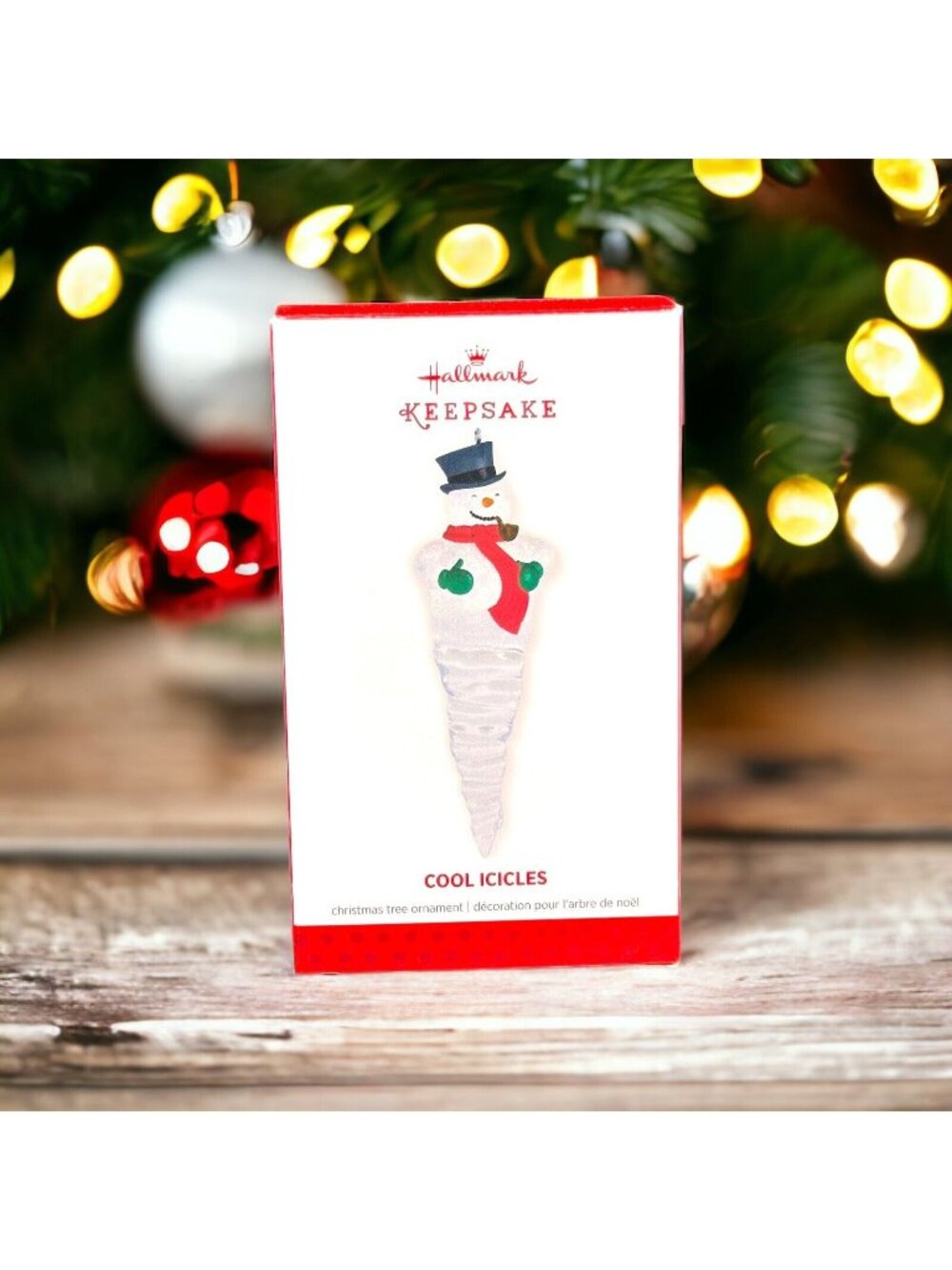 2013 Hallmark Keepsake Ornament  1st In The Cool Icicle Series NIB